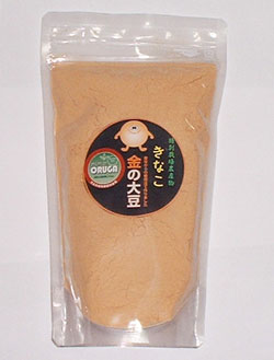 熊本県産・特別栽培　金の大豆　きなこ